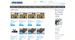 Desktop Screenshot of fratellipierro.com